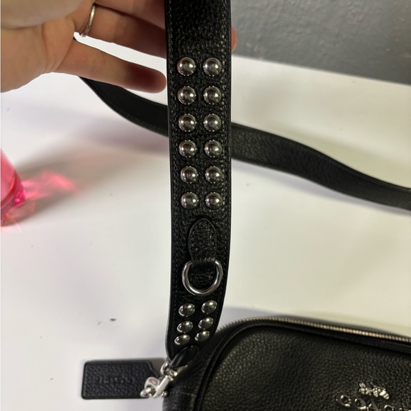 Coach Black Leather Crossbody Bag - Picture 3 of 6